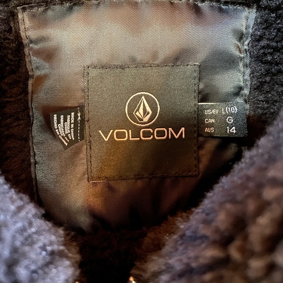 Volcom Teddy Jacket Women’s Large (10) - Picture 3 of 5